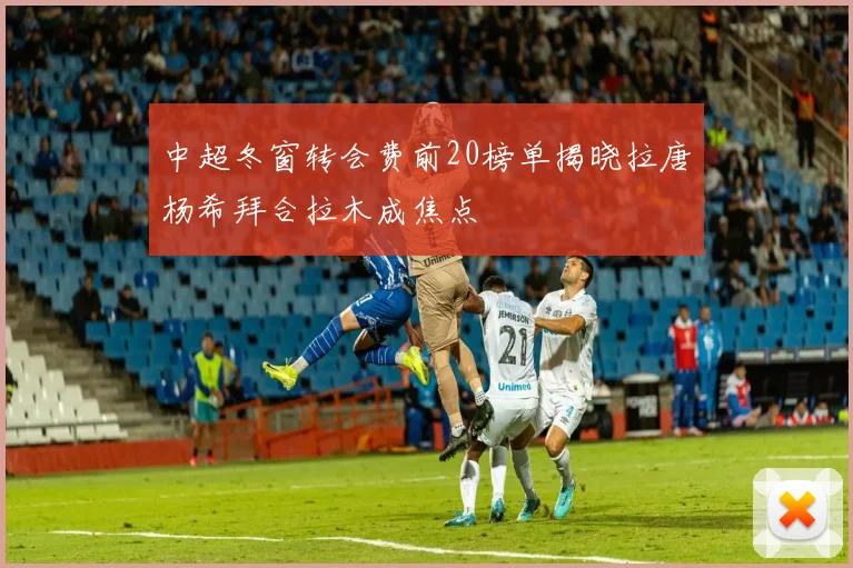 中超冬窗转会费前20榜单揭晓拉唐杨希拜合拉木成焦点